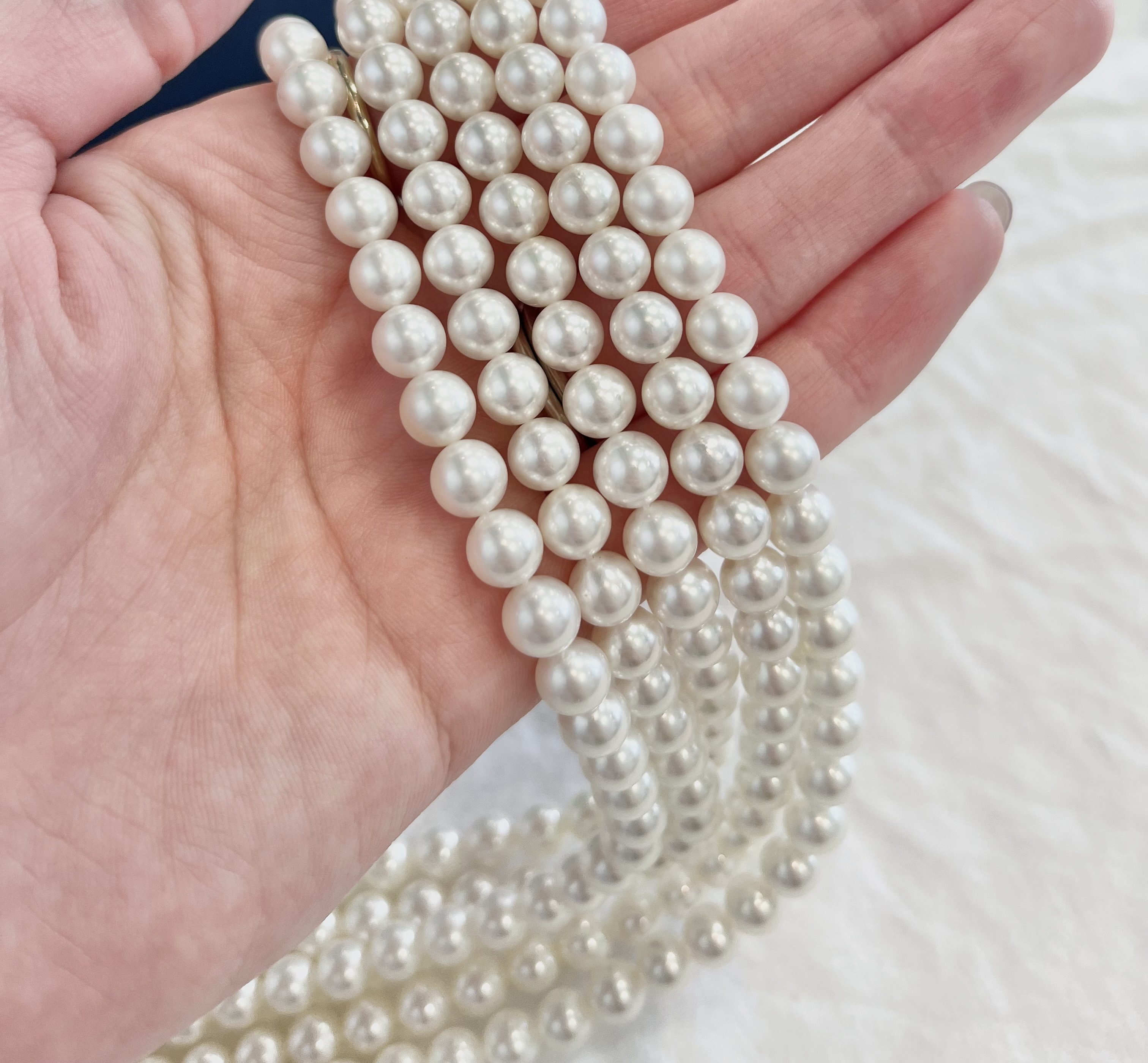 ロット状態の優花真珠