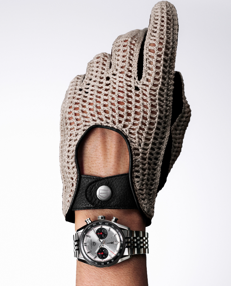 着け心地よく腕元に収まる新型「グラスボックス」