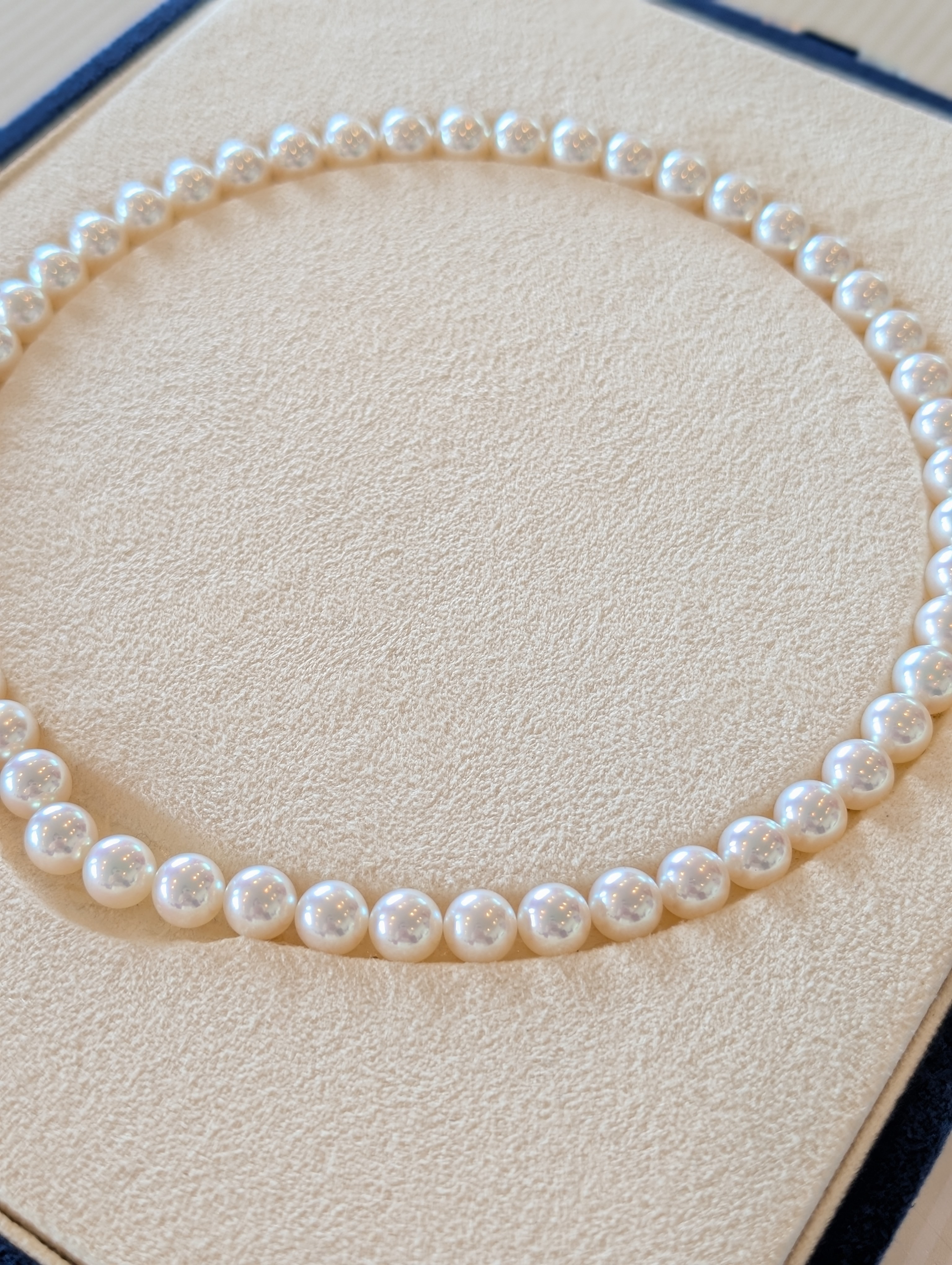 最高峰のテリが整った真珠