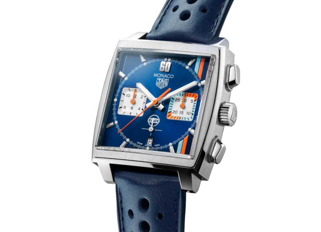 「タグ・ホイヤー モナコ クロノグラフ ガルフ」品番：CBL2115.FC6494