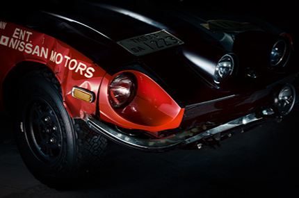 ダットサン　ラリーカー