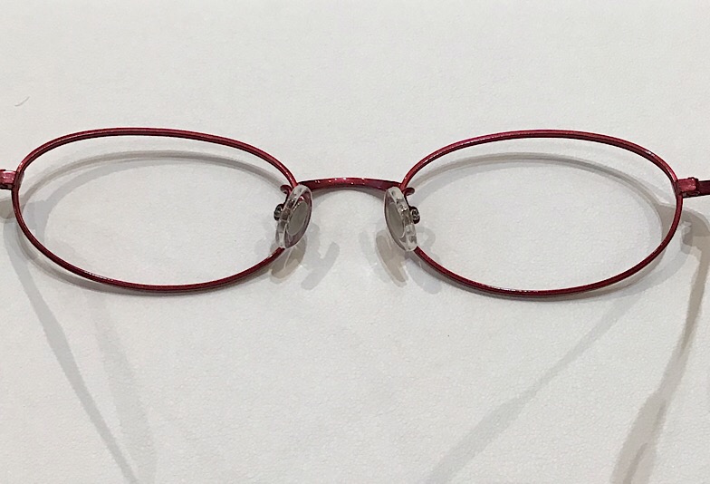 歪み修正後メガネフレーム