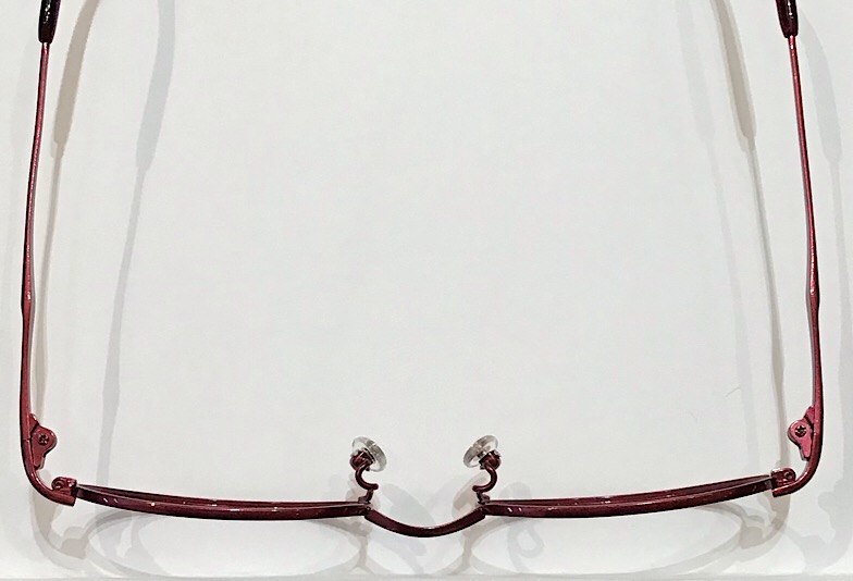 歪み修正後メガネフレーム