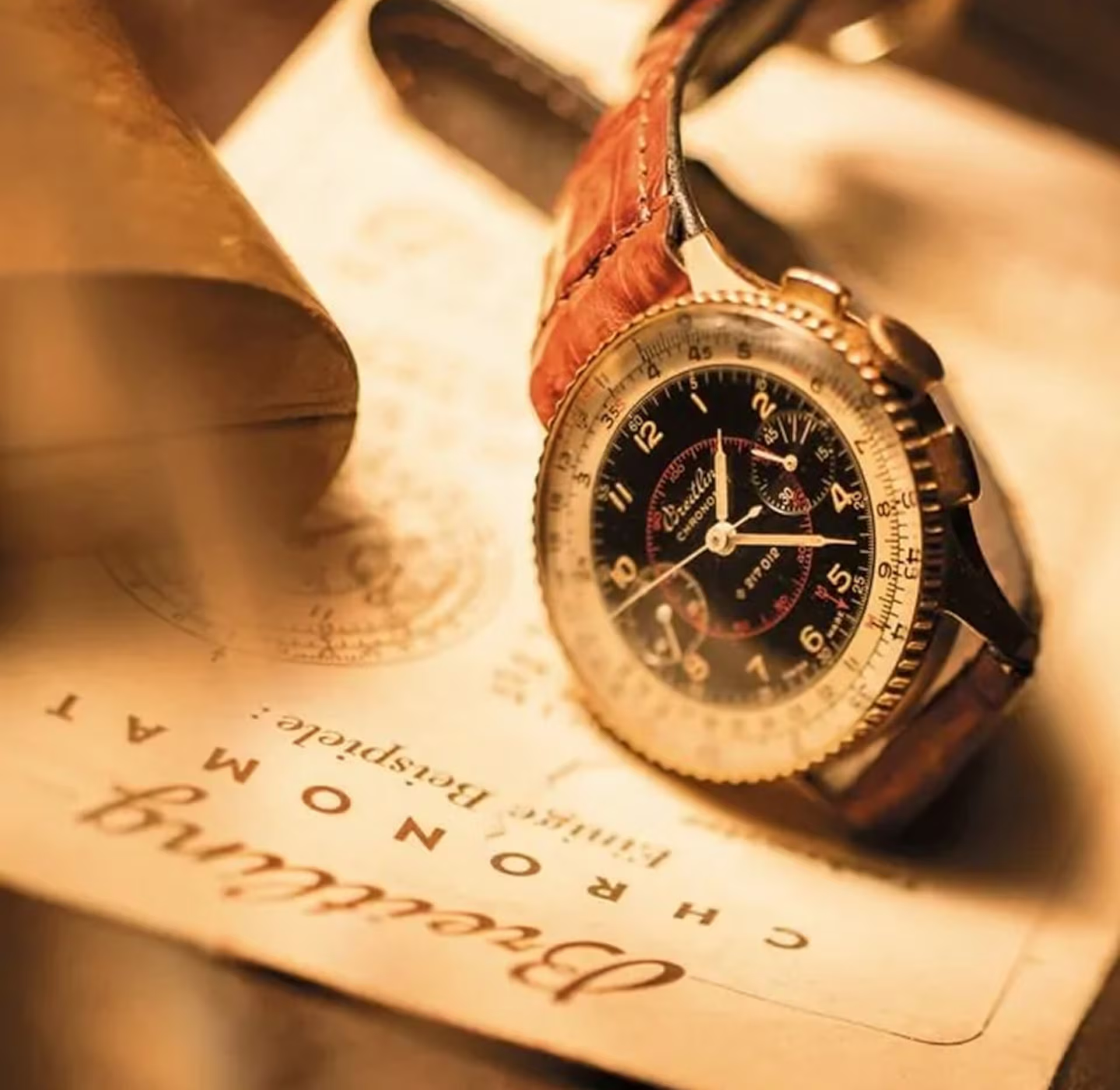 1940年代に発表されたブライトリングクロノマット