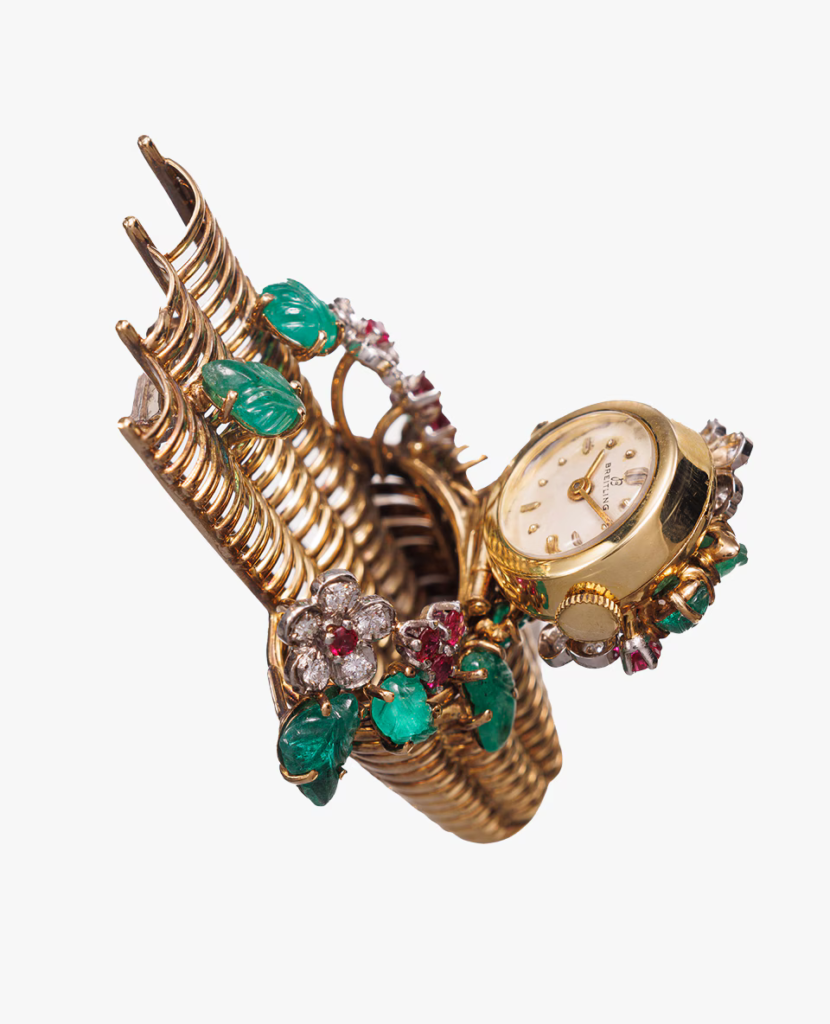 ブライトリングのアンティークレディースウォッチの画像。