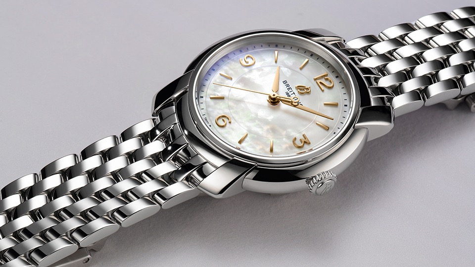 ブライトリング「レディ プレミエ」の商品画像。