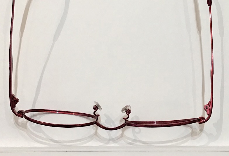 歪み修正前メガネフレーム