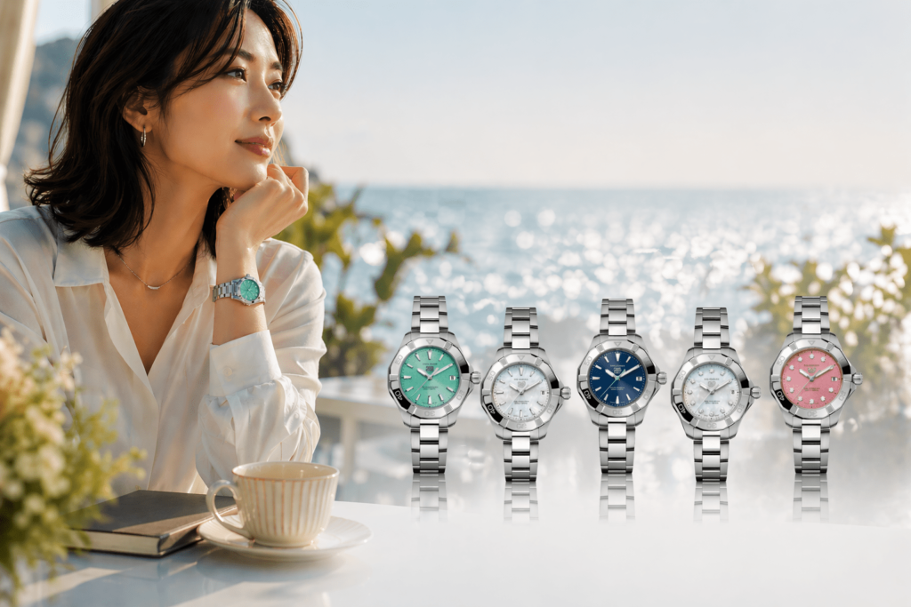 タグホイヤー、アクアレーサー、レディース腕時計