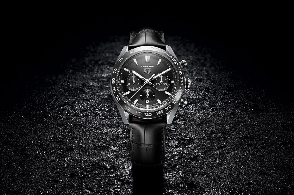 タグ・ホイヤー/TAG Heuer カレラ スポーツクロノグラフ皮ベルト