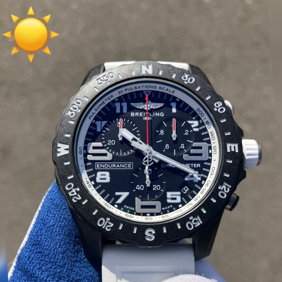 腕時計で方位確認　時針を太陽に向ける