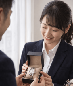 【レディース版】親が就職祝いに腕時計を贈るって実際どうなの？