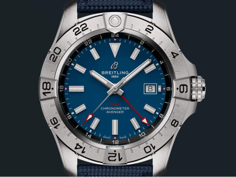 腕時計のGMT両方向回転ベゼル