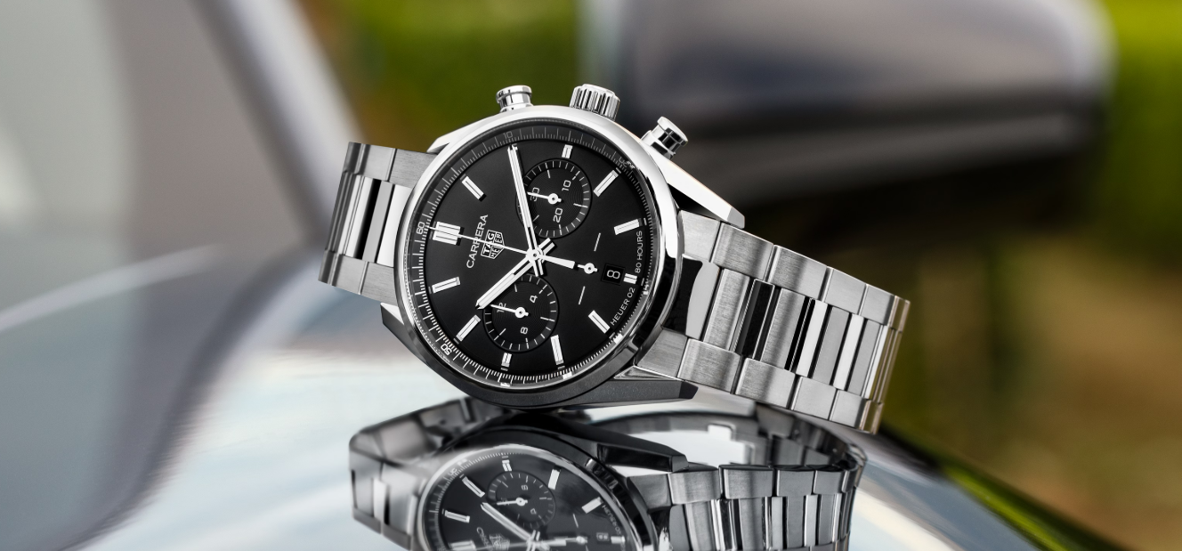 タグ・ホイヤー カレラ エレガントクロノグラフ［品番：CBN2010.BA0642］