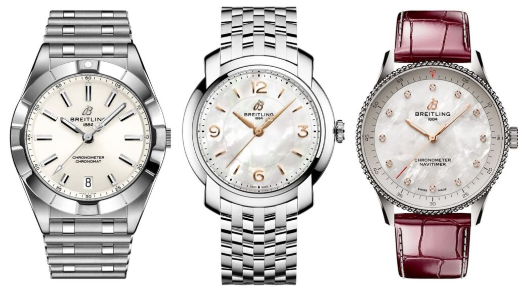 ブライトリング、クロノマット、レディプレミエ、ナビタイマー