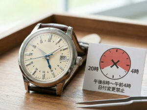 【腕時計の日付変更】やってはいけない禁止時間帯とは？時計のタイプ別注意点と正しい操作方法