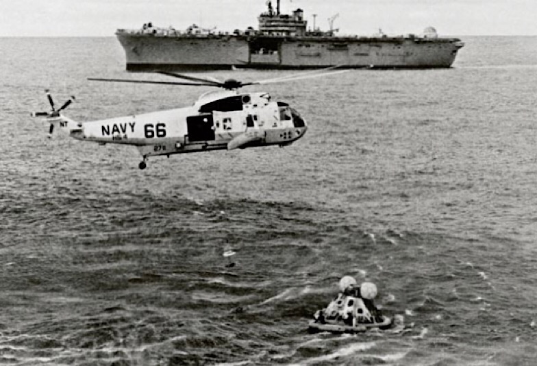 アポロ13号 地球帰還