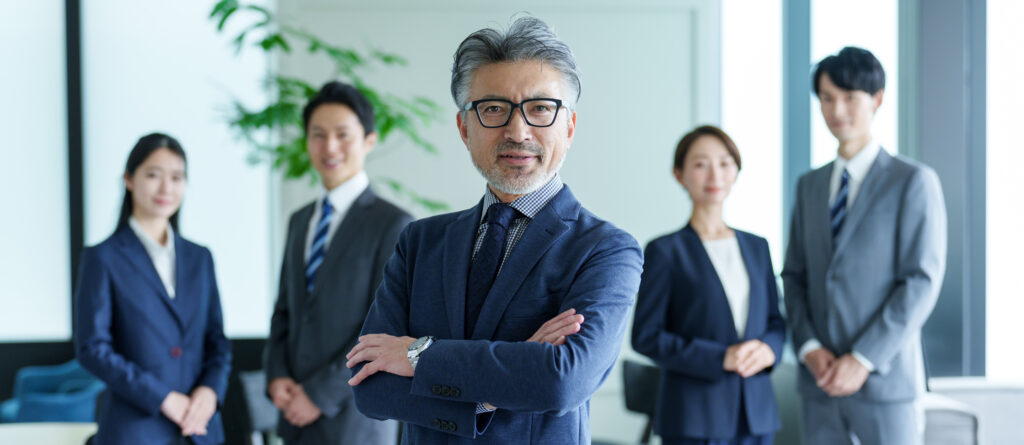 経営者と社員のイメージ