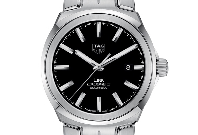 タグ･ホイヤー リンク デイト 黒文字盤