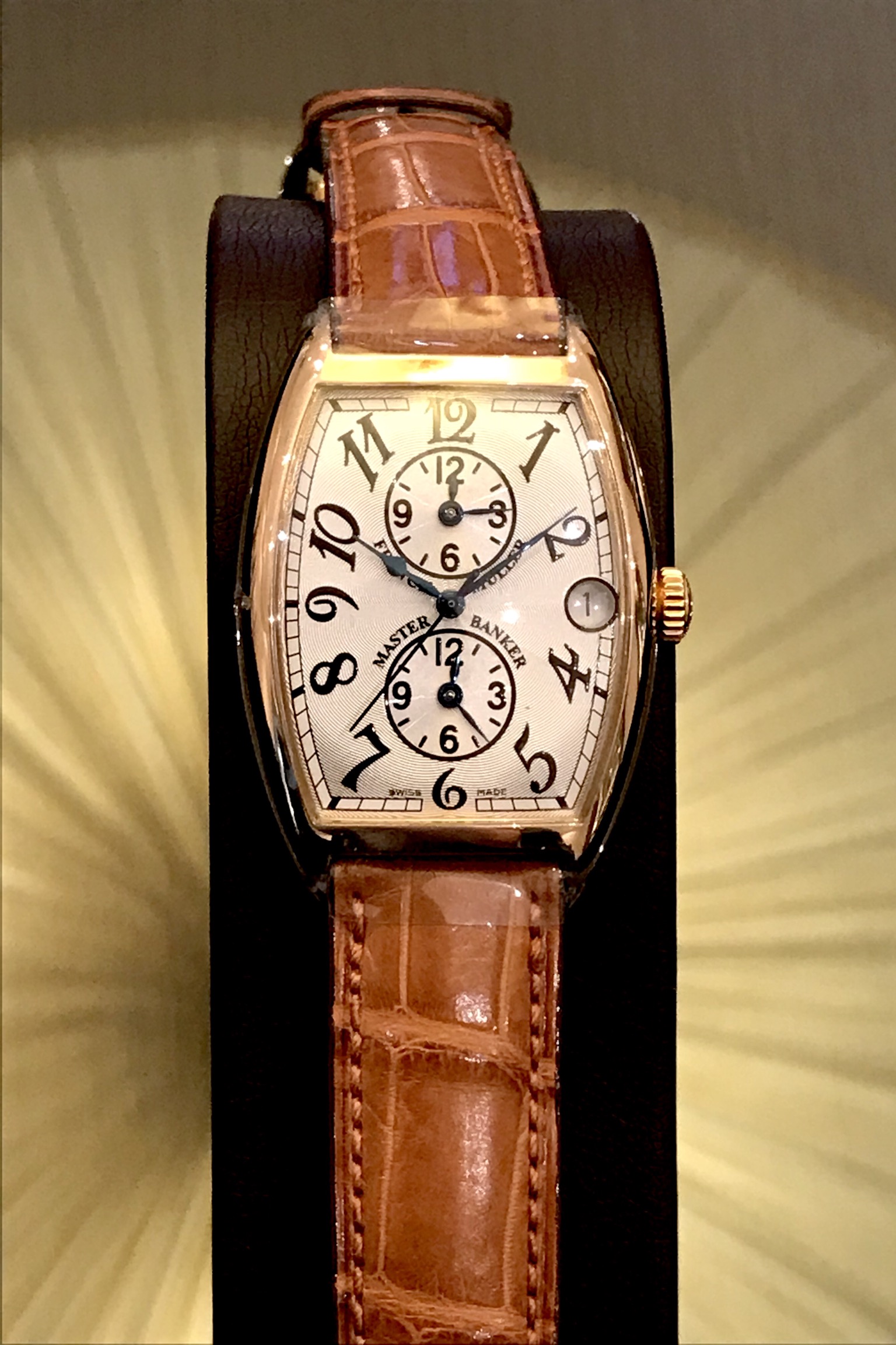 FRANCK MULLER【マスターバンカー】おすすめ時計のご紹介