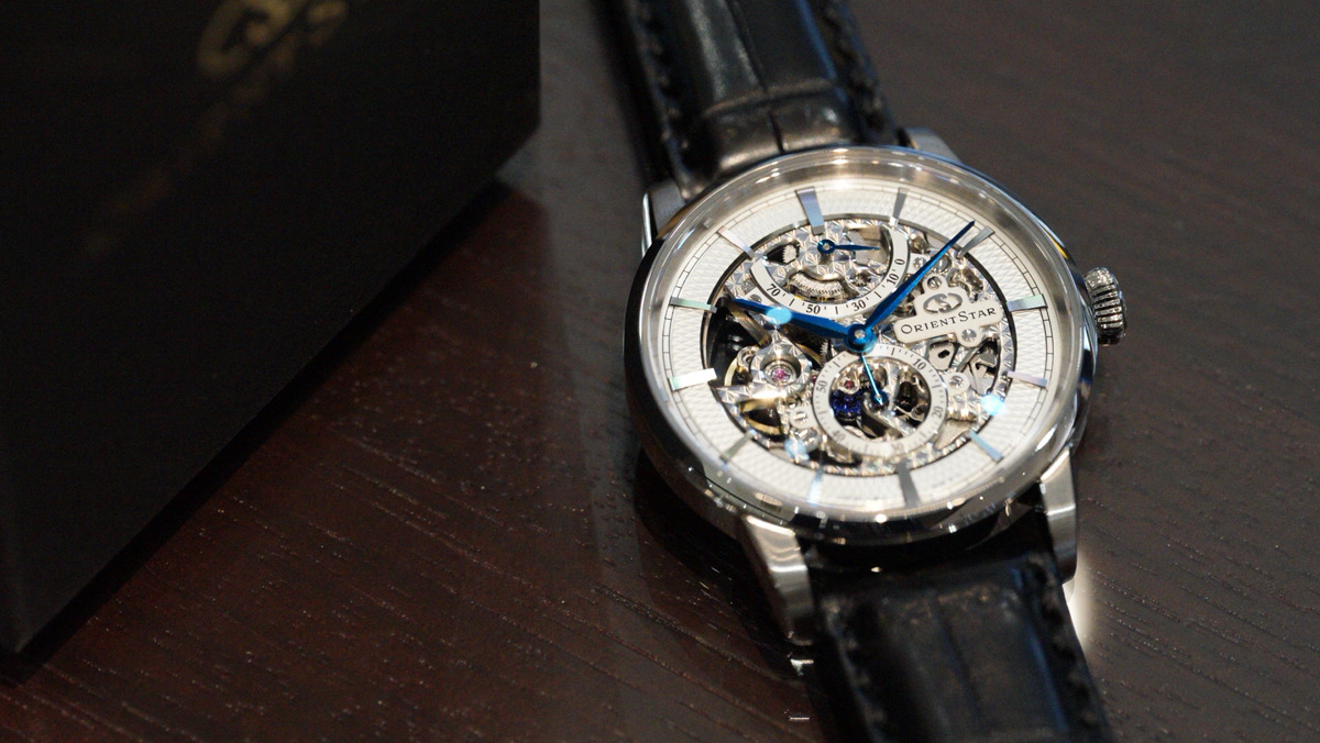 オリエントスターの腕時計