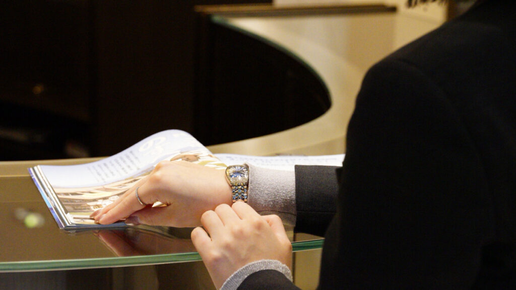 トノウカーベックスを着用した女性