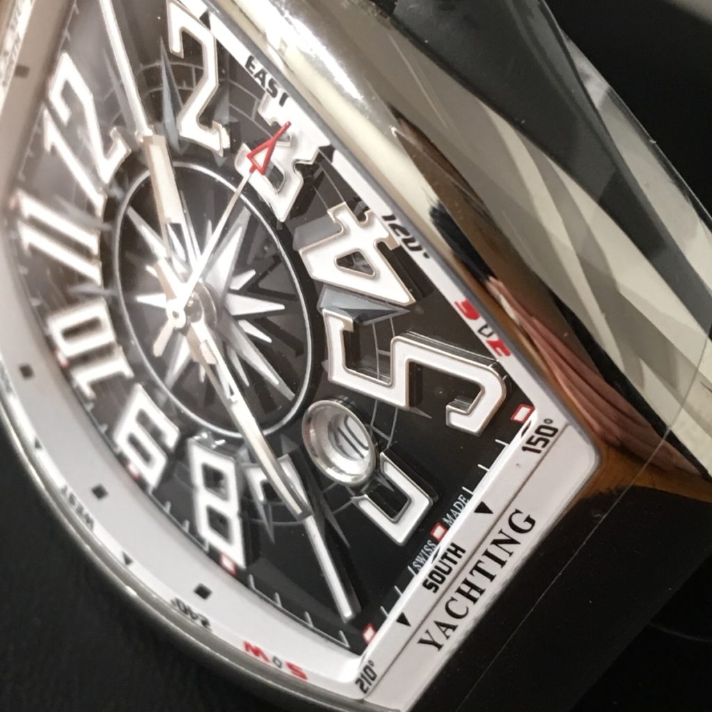 フランク・ミュラーの腕時計、ヴァンガードヨッティングの文字盤