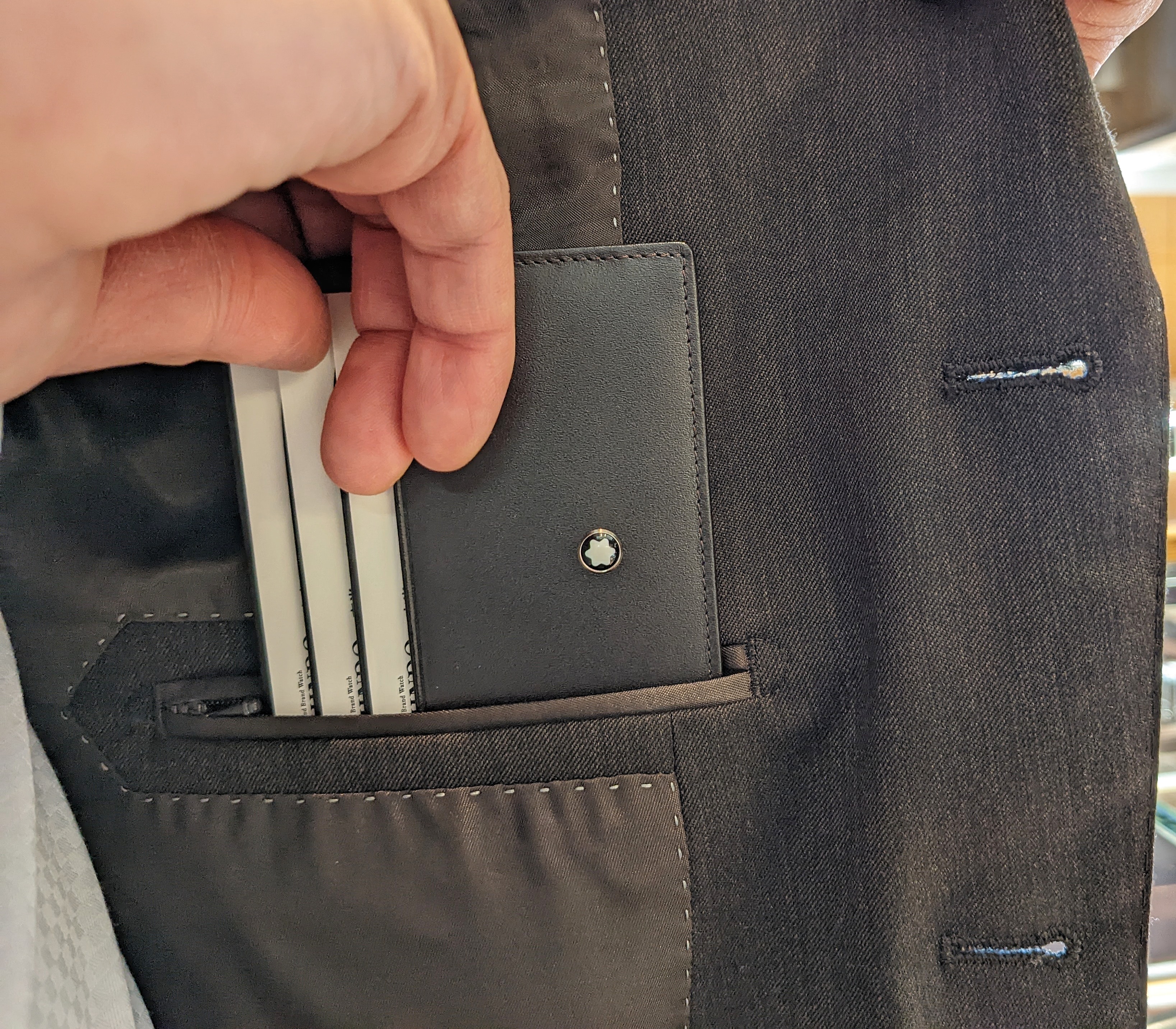 モンブラン、名刺入れ