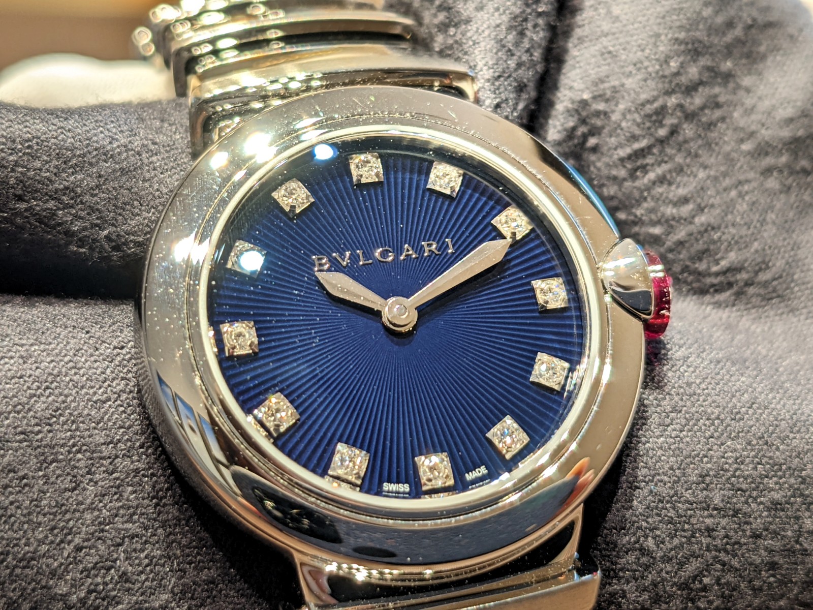 ブルガリ、ルチェア、レディース時計