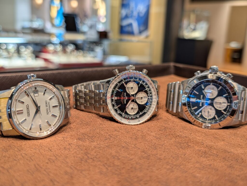 キングセイコー、ブライトリング