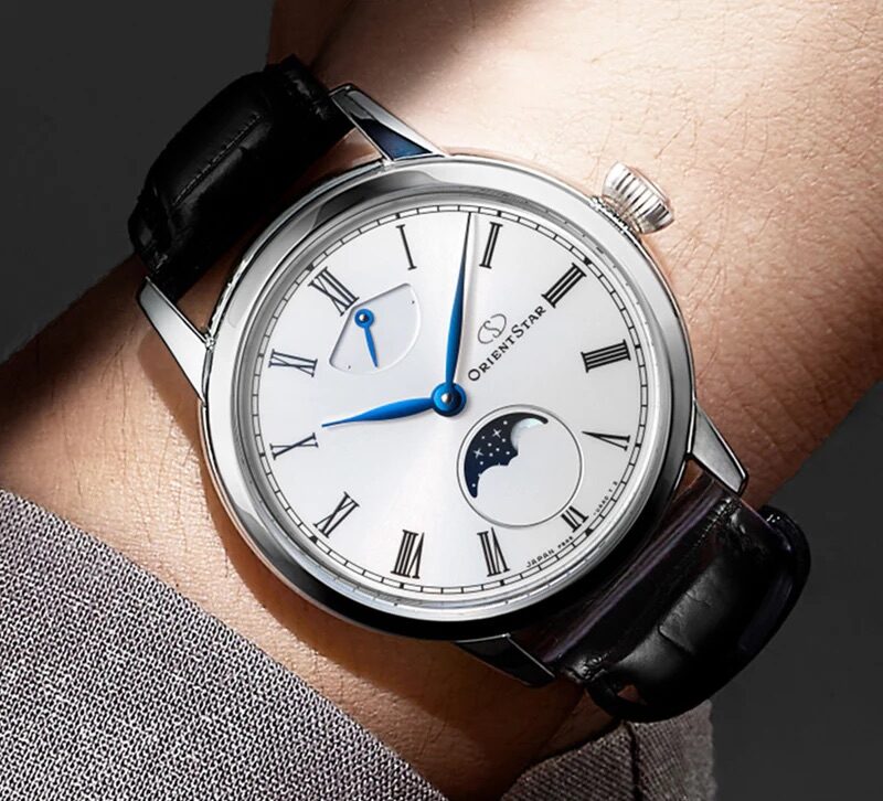 オリエントスター M45 F8 メカニカルムーンフェイズ ハンドワインディング RK-BW0001S