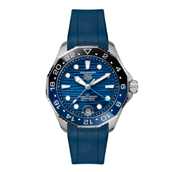 アクアレーサー プロフェッショナル300 GMT［品番：WBP5114.FT6259］ブルー文字盤