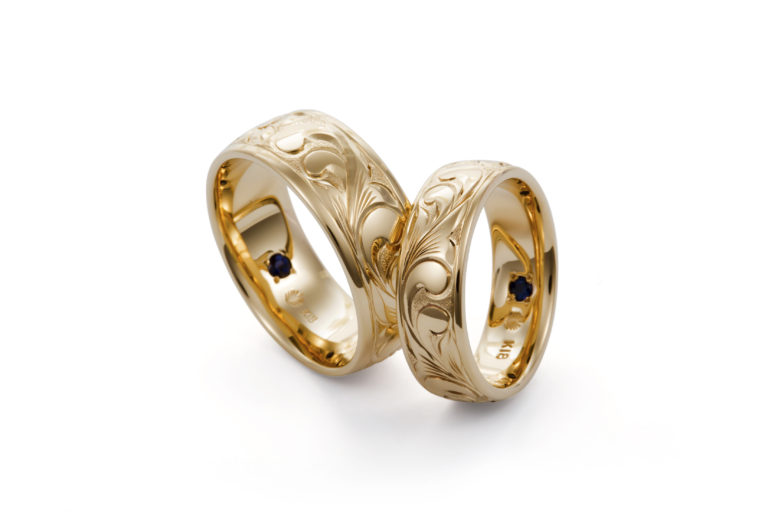 ハワイアンジュエリー結婚指輪