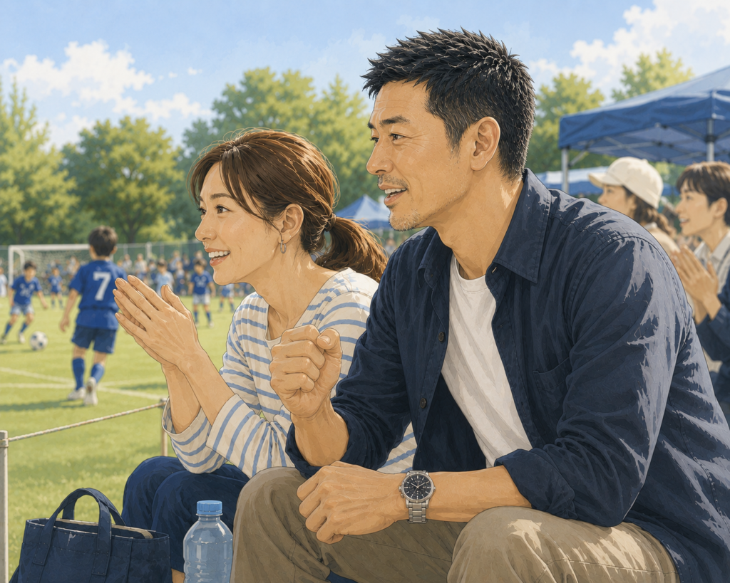 休日のみ腕時計を使用するイメージ画