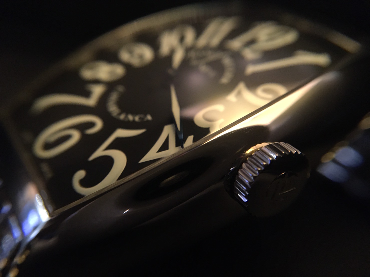 フランクミュラーの腕時計、カサブランカの文字盤