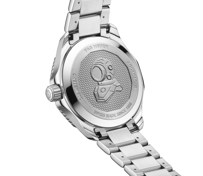 316Lステンレス製のケース&ブレスレット