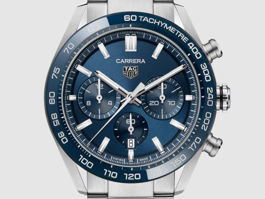 クロノ腕時計のグラフ用タキメーターベゼル