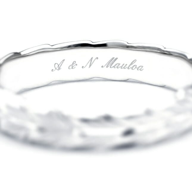 ハワイアンジュエリー　刻印