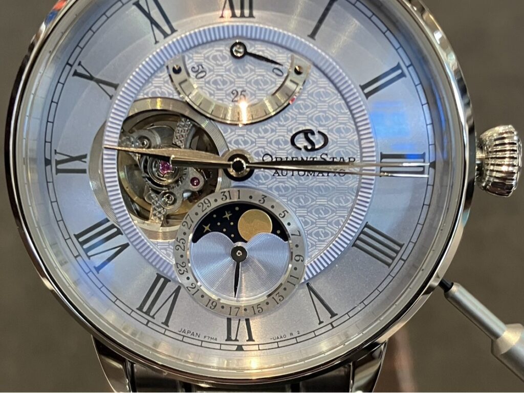 ムーンフェイズを5日分変更した状態