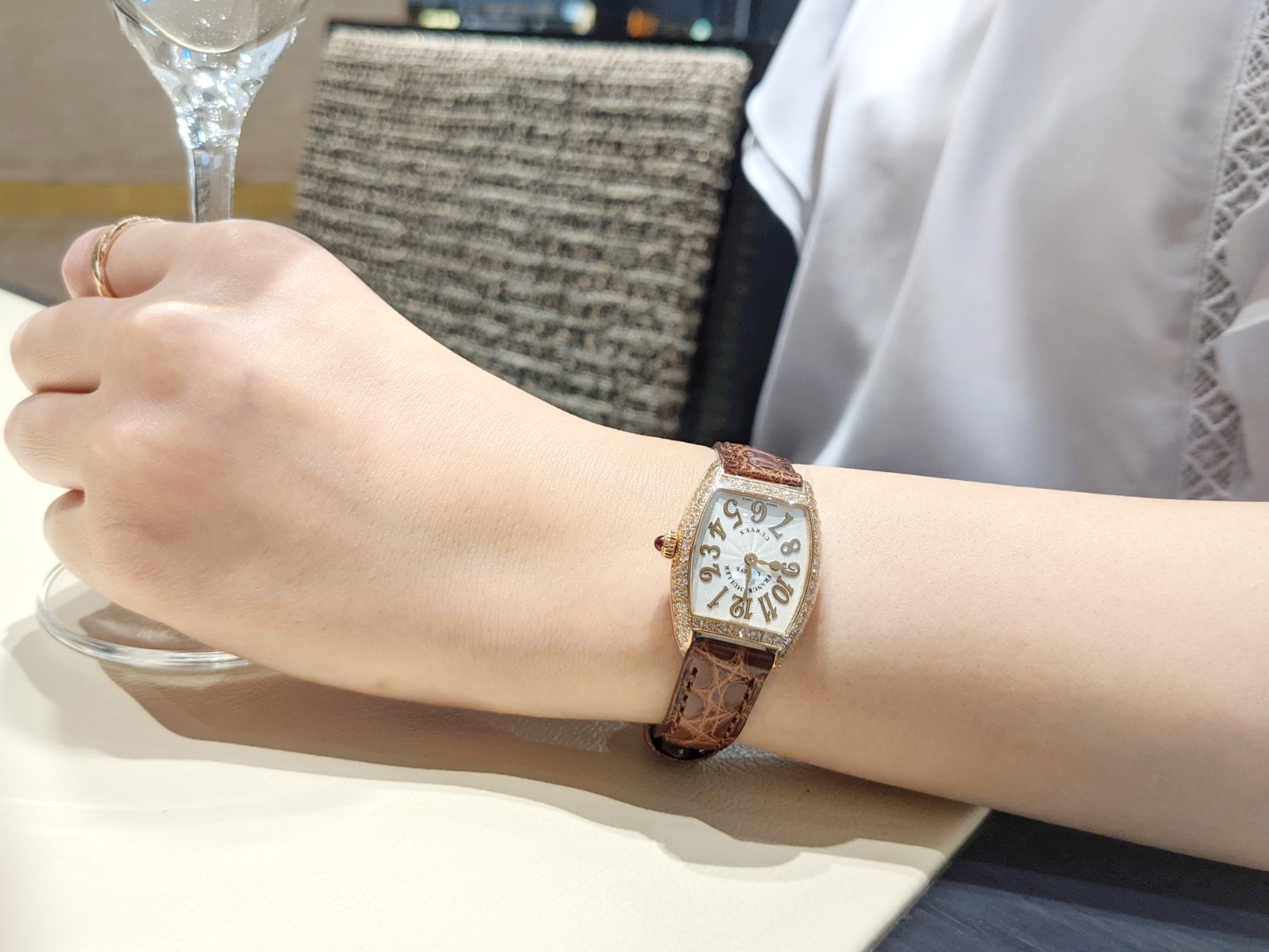 フランクミュラー、トノウカーベックス、レディース時計