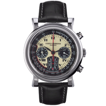 クエルボ イ ソブリノス（CUERVO Y SOBRINOS） トルピード　パルソメトロ８　クロノグラフ