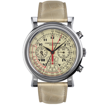 クエルボ イ ソブリノス（CUERVO Y SOBRINOS） トルピード　パルソメトロ８　クロノグラフ