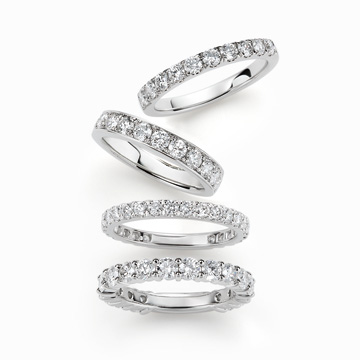 ロイヤルアッシャーダイヤモンド エタニティリング