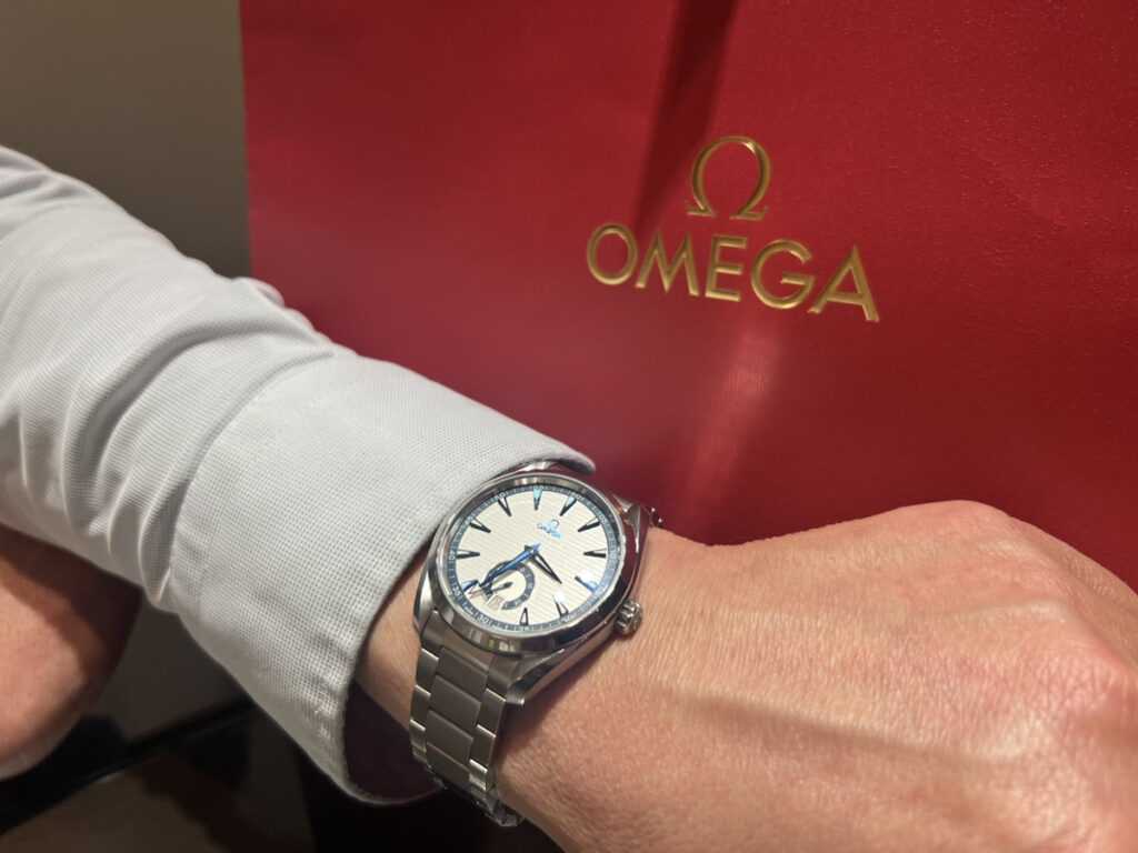 オメガ シーマスターアクアテラスモールセコンド＞お求め