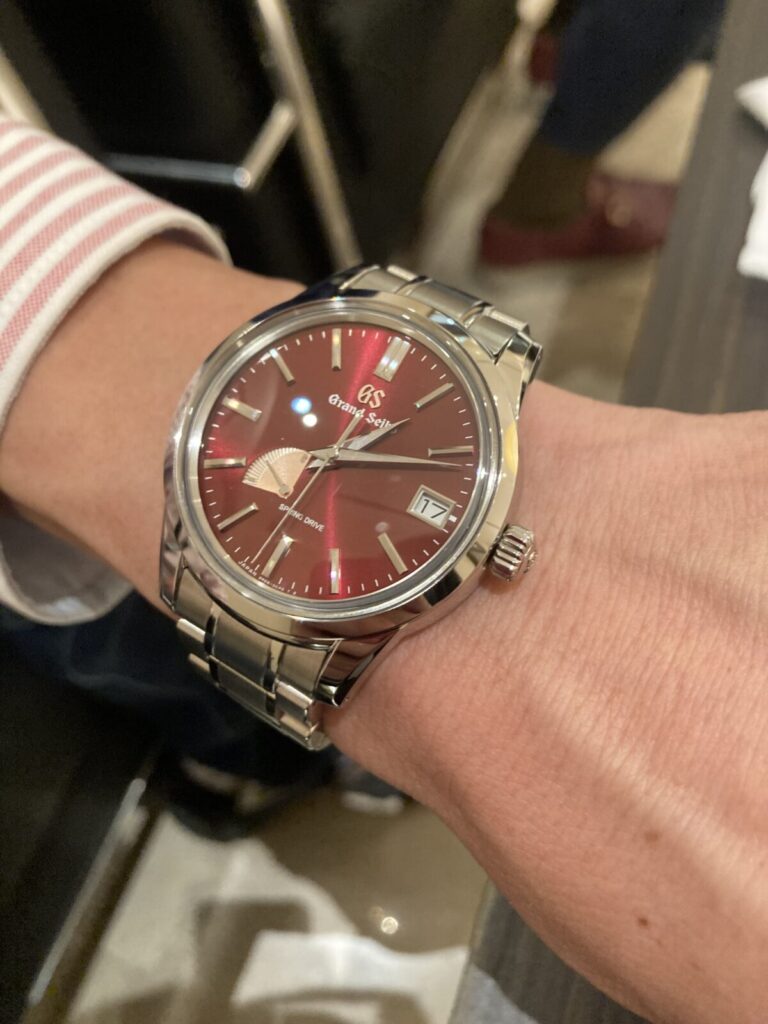 ＜グランドセイコー スプリングドライブ＞お求めいただきありがとうございます/SBGA499 - グランドセイコー