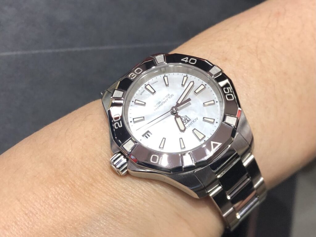 ＜タグ・ホイヤー タグホイヤー   アクアレーサープロフェッショナル200 ソーラーグラフ 34mm＞お求めいただきありがとうございます/WBP1312.BA0005 - タグ・ホイヤー