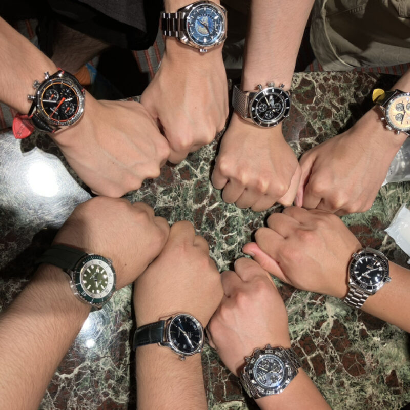 みんなで時計購入