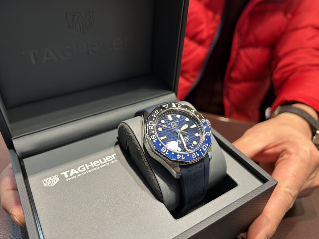 ＜タグ・ホイヤー アクアレーサープロフェッショナル300　GMT＞お求めいただきありがとうございます/WBP5114.BA0013 - タグ・ホイヤー