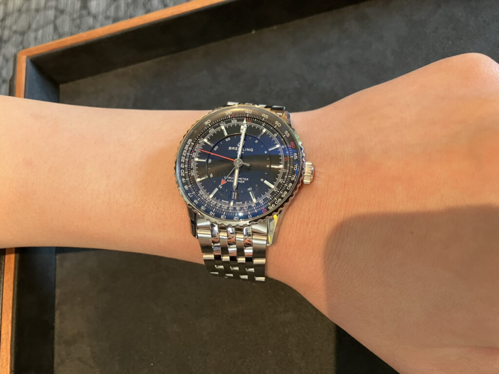 ＜ブライトリング ナビタイマー オートマチック GMT 41＞お求めいただきありがとうございます/A32310251B1A1 - ブライトリング