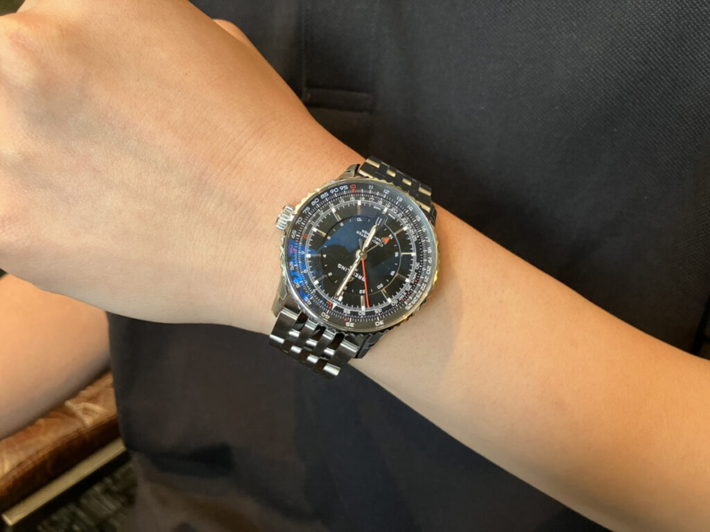 ＜ブライトリング ナビタイマー オートマチック GMT 41＞お求めいただきありがとうございます/A32310251B1A1 - ブライトリング