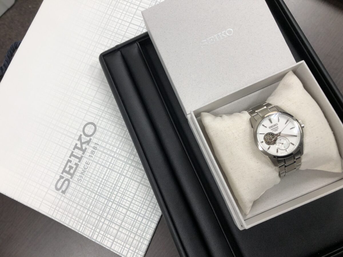 セイコー プレザージュ Sharp Edged Series＞お求めいただきありがとう